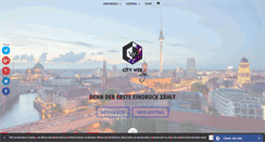 Desktop Screenshot of city-webdesign.eu
